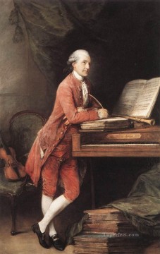  Johan Art Painting - Johann Christian Fisher portrait Thomas Gainsborough